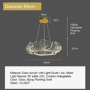 Ginkgo Leaf Chandelier Pendant Light for Living Room by Ljojo