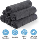 Ljojo Microfiber Dishcloth Set of 6 for Home Cleaning and Polishing