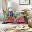 Ljojo Leopard Flower Flamingo Pillowcase Set