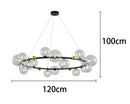 Ljojo LED Chandeliers for Modern Living Room Indoor Lighting