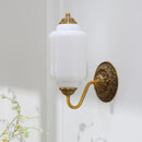 French Retro Wall Lamp Cream LED Fixture for Bedroom Bathroom Home Decor by Ljojo
