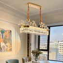 Ljojo Luxury Crystal Ceiling Chandeliers for Living Room Bedroom Villa