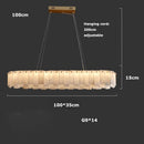 Luxurious Modern Natural Marble Ceiling Chandelier for Living Rooms and Dining Areas by Ljojo