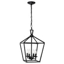 American Corridor E14 Pendant Lights Birdcage Chandelier by Ljojo LED Metal Frame Indoor Lighting