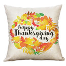 Harvest Pumpkin Truck Maple Leaf Pillow Case for Autumn Home Decor - Ljojo