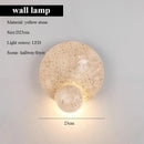 Ljojo Milk Oil Wind Bedhead Wall Light - Nordic Japanese Wabi Sabi Style