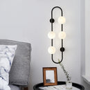Modern Glass Wall Light for Bedroom by Ljojo - Simple Sconce for Hallways, Stairway, Hotel - Indoor Lighting