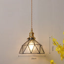 Nordic Purple Glass LED Pendant Lights - Elegant Chandelier for Kitchen & Dining Room by Ljojo