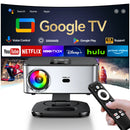 Ljojo™ Google TV Projector 4K UHD Voice Control Auto Focus WiFi 6 Home Theater