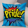 Ljojo Letters Print POP ART Pillowcase - Home Decor Cushion Cover