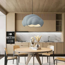 LED Hanging Lamp Nordic Bird's Nest Resin Chandelier for Living Rooms by Ljojo