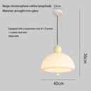 Ljojo Modern Nordic White Glass Pendant Light Chandelier Stylish Home Decor for Bedroom Lighting