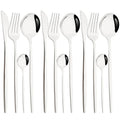 Ljojo 12-Piece Gold Flatware Set Stainless Steel Cutlery Dinnerware