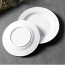 Ljojo Melamine Steak Trays Round Dinner Plates Dining Sets Hotel Househould