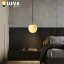 Ljojo Copper Pendant Light Spanish Marble Hanging Lighting Luxury Design