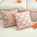 Day of The Dead Pumpkin Cushion Cover - Ljojo Festive Home Decor