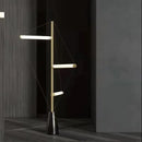 Ljojo Modern Minimalist LED Chandelier Floor Lamp for Bedroom Coffee Shop Living Room