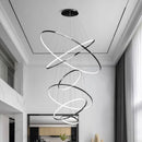 Nordic Ring Chandelier Gold Table Dining Room Pendant Light by Ljojo