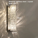 Crystal Hotel Light Headboard - Modern Minimalist Luxury Wall Ljojo