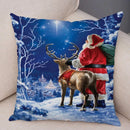 Christmas Santa Claus Pillowcase - Ljojo Christmas Day Party Sofa Decoration Gift