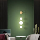 Nordic Designer Golden Wall Light Modern Simple for Living Room by Ljojo