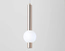 Ljojo Modern Minimalist LED Bedside Chandelier | Creative Light Luxury Hanging Wire Bedroom Decor