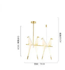 Ljojo Nordic Crane & Bird Lantern Standing Lamps | Creative Study Bedroom Decor