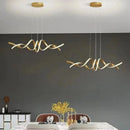 Modern LED Pendant Light Minimalist Design Chandelier for Dining Living Kitchen by Ljojo