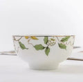 Ljojo 5-inch Bone Golden Bell Large Rice Bowl Noodle Bowl
