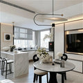 Modern Led Pendant Lights Living Room Industrial Simplicity Corner Chandeliers Ljojo