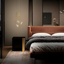 Ljojo Luxury Copper Pendant Light for Bedside & Restaurant, Modern Design