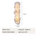 Modern Luxury Spanish Marble Alabaster Wall Sconce by Ljojo for Bedroom Livingroom Staircase