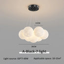 Children's Bedroom Chandelier Modern Resin 3D Printed Dining Room Lights by Ljojo