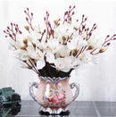 Ljojo™ Ceramic Vase & Flower Arrangement Set - Home Decor Crafts