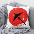 Ljojo Lucky Cat Japanese Style Sofa Bed Pillow Cover: Mount Fuji Japanese Art
