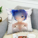 Ljojo 45x45 Cushions Covers for Bed Pillows, Sofa Anime Body Home Decor