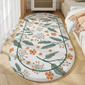 Ljojo Minimalist Bedroom Lamb Wool Floor Mat