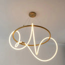Ljojo Long Hose Led Chandelier Modern Dining Table Kitchen Nordic Pendant Lamp Fixture