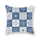 Geometric Mandala Flower Print Pillowcase for Home Decor by Ljojo