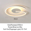 Ljojo LED Round Bedroom Ceiling Light - Modern Minimalist Home Lighting
