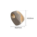 Ljojo Wabi Sabi Style Cement Wall Lamp Japanese Creative LED Light for Art Hotel Bedroom