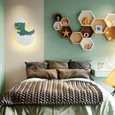 Ljojo LED Dinosaur Egg Kids Wall Lamp - Cute Cartoon Bedroom Light for Nursery