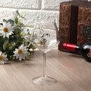 Ljojo 3D Clear Diamond Glass: Red Wine Glass Cup, Champagne Flute Goblet - Home Gift