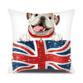Ljojo London Guard Street Scene Cushion Cover - Cute Cartoon Design