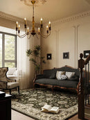 American Retro Candle Lamp French Living Room Chandelier Ljojo Lighting Fixtures