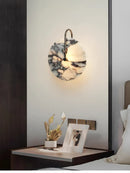 Ljojo Marble Wall Lantern Living Room Decoration - Modern & Elegant Stone Age Design