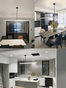 Ljojo LED Chandelier Pendant Light for Kitchen Dining Room Home Decor