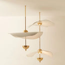 Ljojo Lotus Leaf LED Pendant Chandelier for Ceiling Staircase - Modern Loft Room Decor
