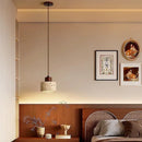 Travertine Pendant Lamp Natural Stone Chandelier Hanging Light by Ljojo