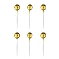 Ljojo Mini Stainless Steel Tea Spoon Set for Coffee, Tea, and Sauces